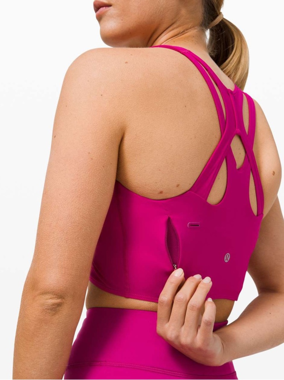 LULULEMON Stash It Bra in Ripened Raspberry - Picture 3 of 10